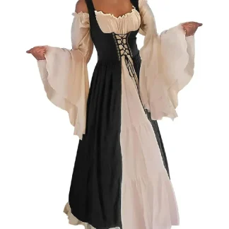 ruffle boho maxi dress Boho Fuse Ruffle Neck Maxi Dress – Blue Hydrangea Boutique